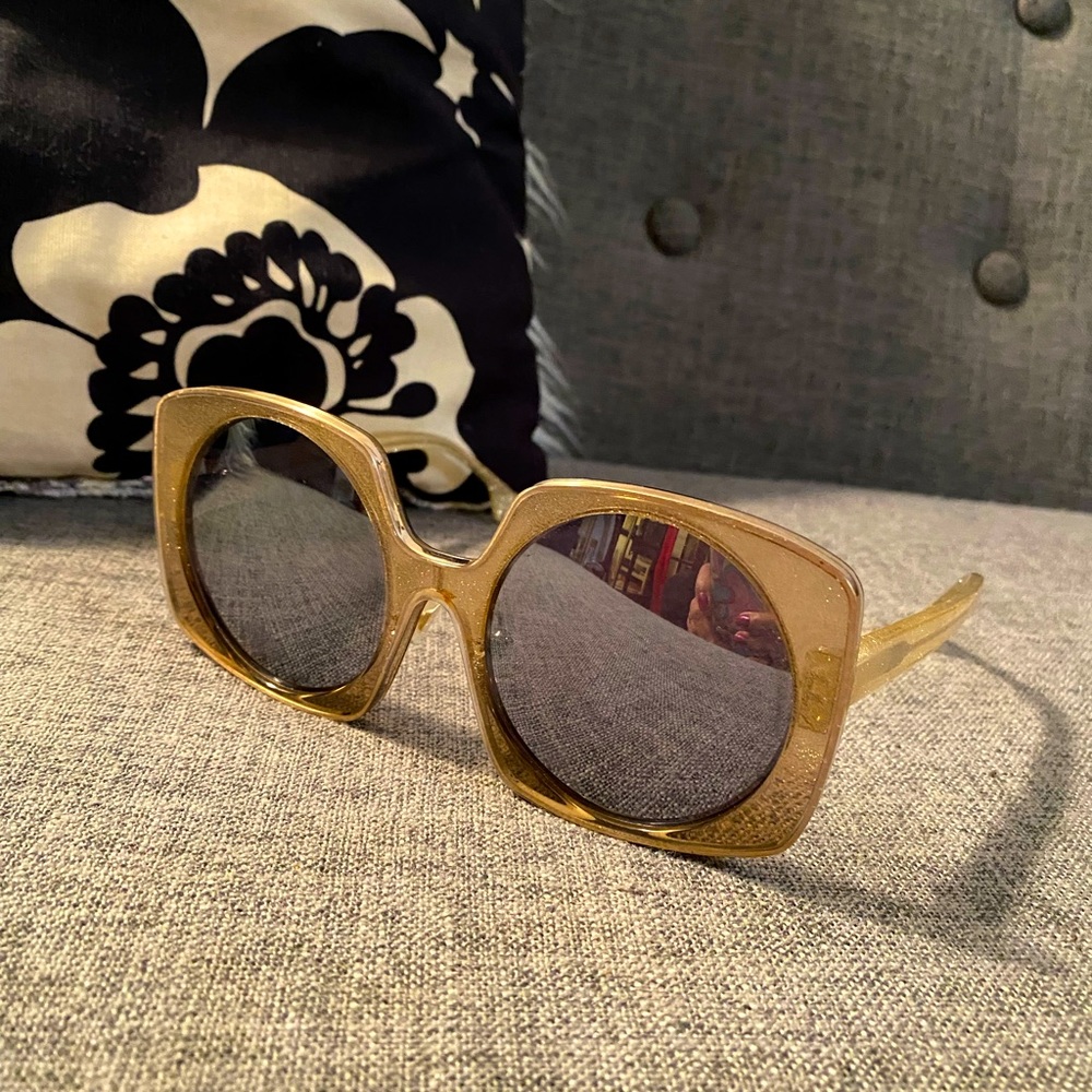 Alice and Olivia- Canton square retro sunglasses
